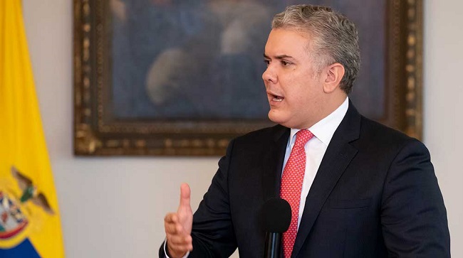 Presidente Iván Duque 