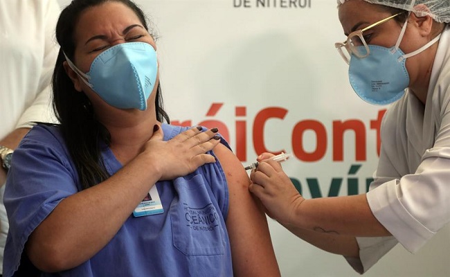 Brasil inició esta semana la campaña de vacunación contra el Covid-19.