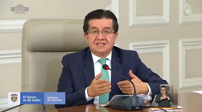 Ministro de Salud, Fernando Ruiz.