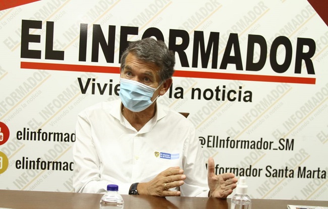 Ángel Custodio Cabrera, ministro de Trabajo.