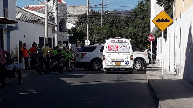 Accidente de tránsito en Santa Marta.