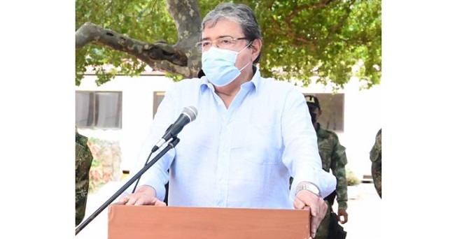 Carlos Holmes Trujillo, ministro de Defensa.