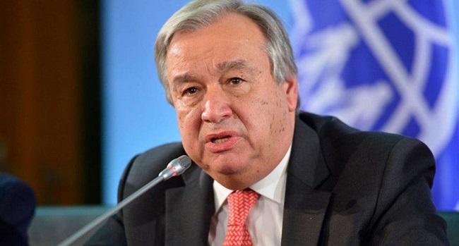  El secretario general de Naciones Unidas, António Guterres.