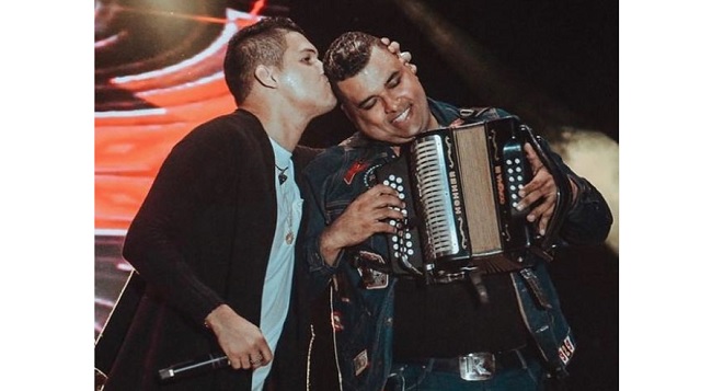 Elder Dayán Díaz y Rolando Ochoa. Foto: Instagram.