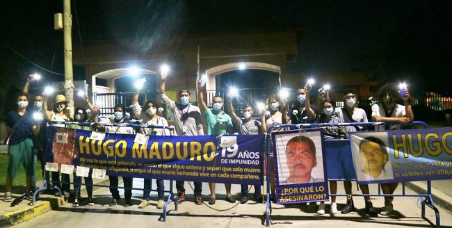 ‘Marcha de la Luz’ promovida por la Universidad del Magdalena se llevó a cabo por diferentes calles y avenidas de Santa Marta.
