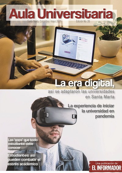 Portada de la edición 26 de la revista Aula Universitaria.