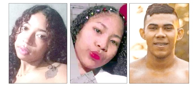 Ginneis Ferrigno Salas, muerta, Gina Paola Lobo Navarro, fallecida, Ismael Guerra,  motociclista herido.