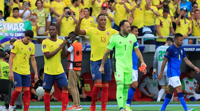 Colombia volvió a entrenamientos en la tarde de ayer tras el empate del domingo ante Brasil.