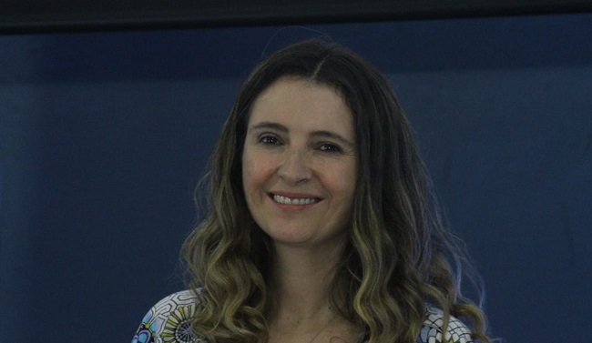 Paloma Valencia, precandidata presidencial por el partido Centro Democrático.