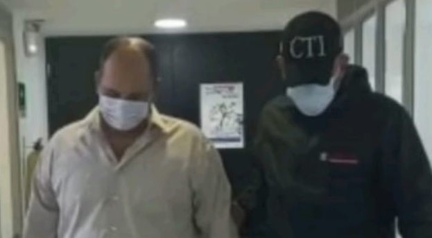 Alfonso José Schonowolff Romero, capturado por la Fiscalía de Santa Marta.