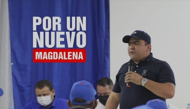 Holmes Echeverría, candidato a la Cámara de Representantes por el Centro Democrático en su recorrido por la Subregión Centro del Departamento.