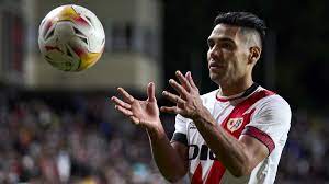 Radamel Falcao García, delantero colombiano al servicio del Rayo Vallecano.