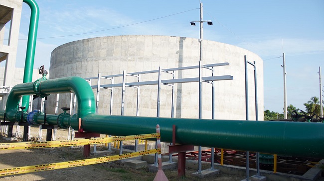 La nueva PTAR de Montería tiene una capacidad instalada de 350 litros por segundo. 