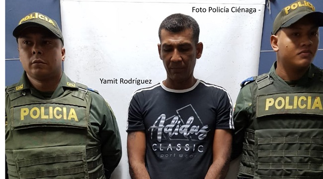 Yamith José Rodríguez Noriega, quien fue asesinado a tiros había sido capturado por la Policía Metropolitana.