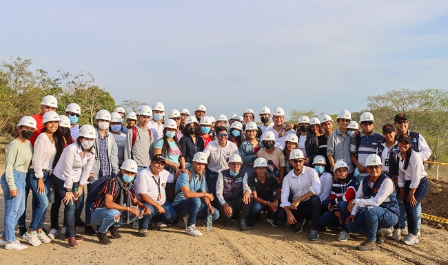 Los estudiantes catalogaron la visita a la obra como una experiencia que marca un antes y un después en sus vidas.