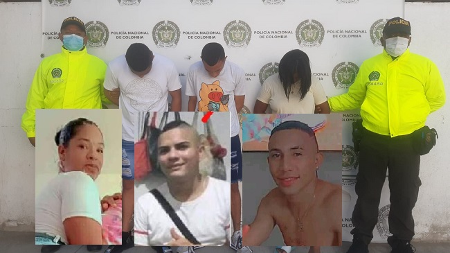 Los implicados fueron cobijados por un juez con medida de aseguramiento en centro carcelario.