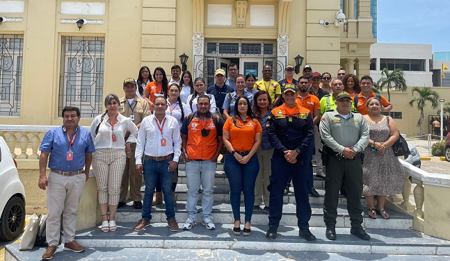 En la reunión se definieron los esquemas de seguridad que se dispondrán para la temporada de Semana Santa en Santa Marta.