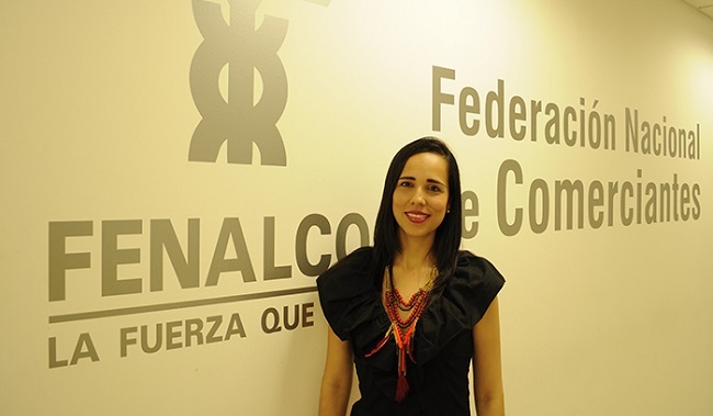 Angélica Silva, directora ejecutiva de la Federación Nacional de Comerciantes en Santa Marta.