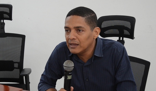 Efraín Vargas, concejal del Distrito de Santa Marta.