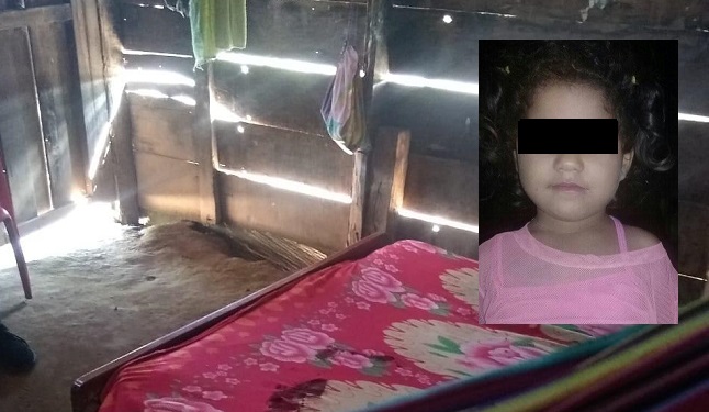 En esta habitación estaba guardada la escopeta con la que la niña se impactó en el rostro.