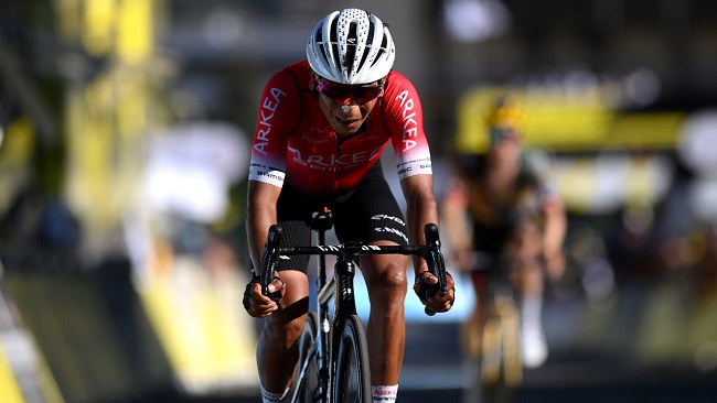 El ciclista colombiano confía en su experiencia para tratar de ingresar al podio en el Tour de Francia.