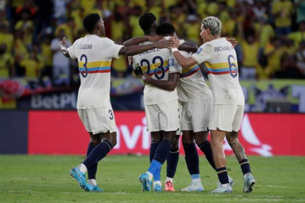 eliminatorias sudamericanas para el Mundial de 2026, en el estadio Metropolitano en Barranquilla (Colombia). EFE/ Carlos Ortega