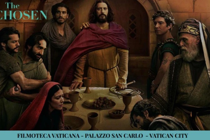 Invitación del Vaticano al estreno del capítulo de The Chosen | Crédito: Oficina de Prensa de la Santa Sede