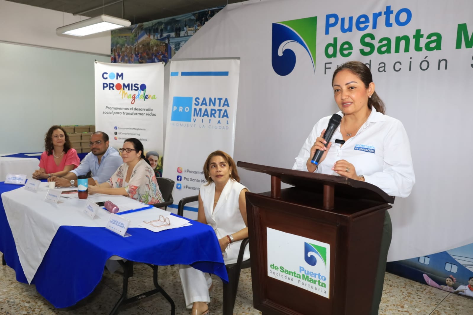 Secretaria de Educación Distrital, Sandra Muñoz.