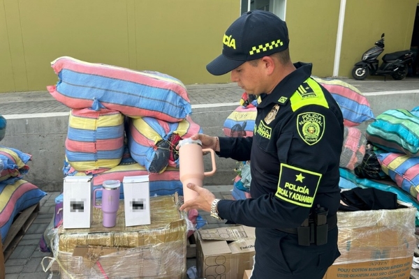 Fotografía suministrada por la Policía Metropolitana de Santa Marta.