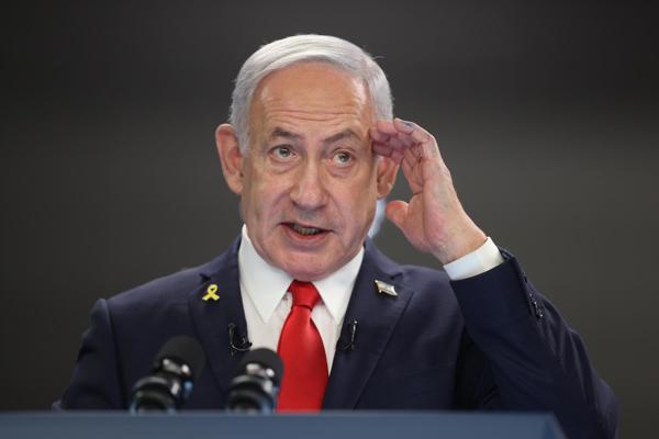 Primer ministro de Israel, Benjamín Netanyahu. Foto:  EFE/EPA/ABIR SULTAN / POOL