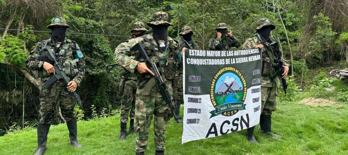 Autodefensas conquistadoras de la Sierra Nevada. Foto: Tomada de las redes sociales
