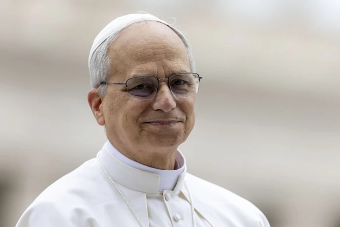 El Papa León XIV. | Crédito: Daniel Ibáñez / EWTN News.