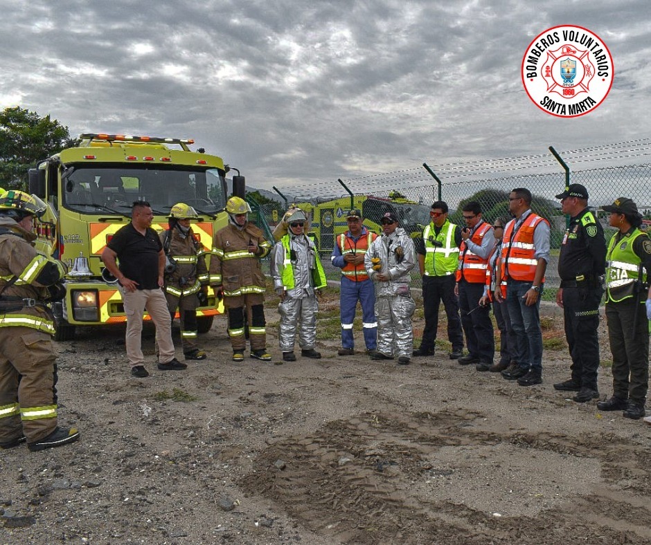 Foto: Cuerpo de Bomberos Voluntarios de Santa Marta
