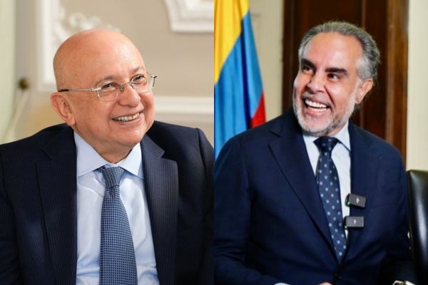 Luis Eduardo Montealegre,Fotografía oficial de la Presidencia de Colombia / Armando Benedetti @AABenedetti