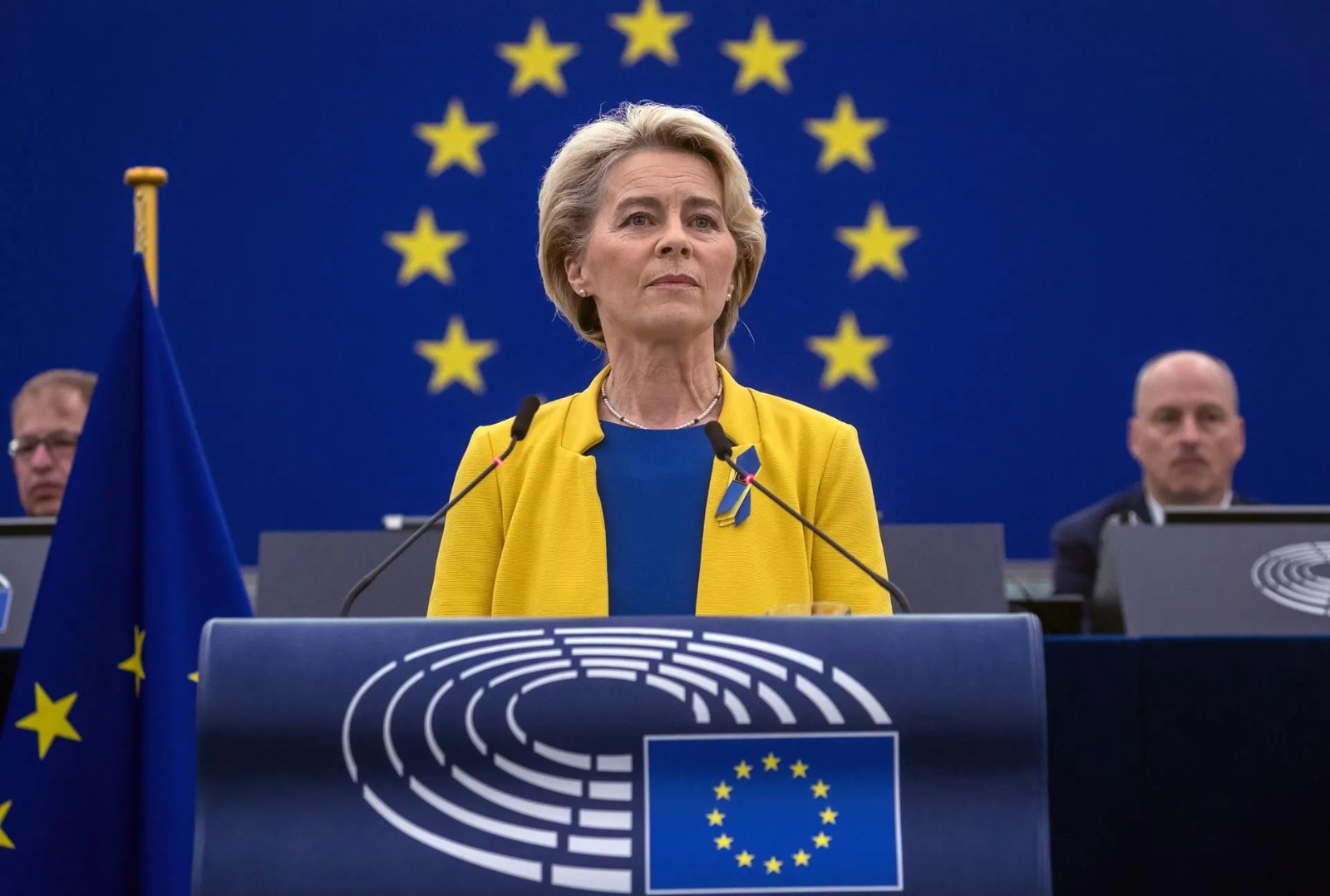 Ursula von der Leyen. EFE/EPA/Christophe Petit Tesson