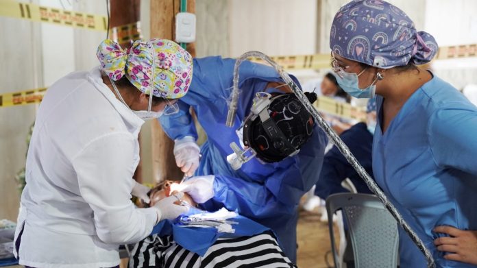 La atención en odontología fue una de las más solicitada.