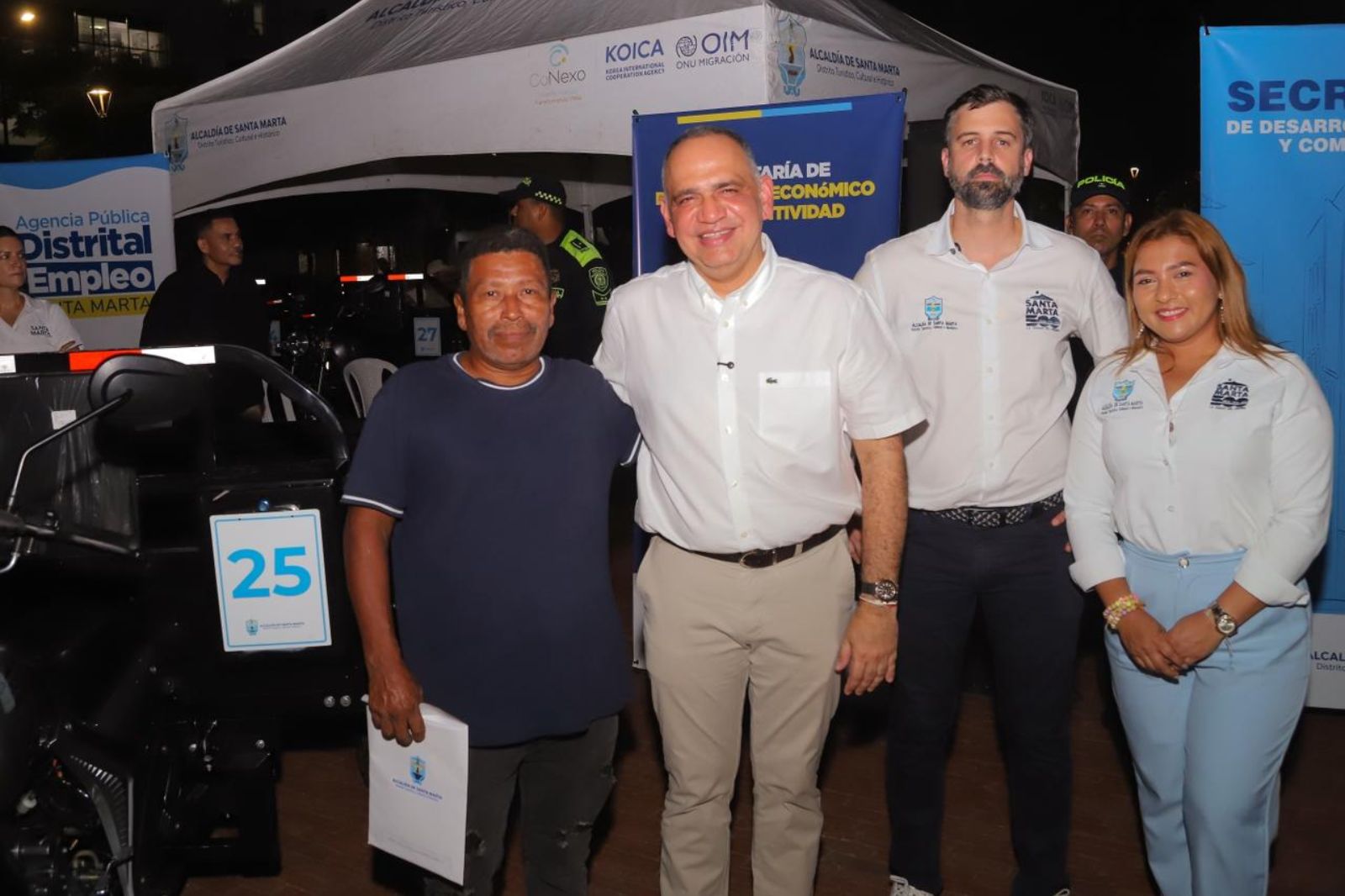 Foto cortesía Alcaldía de Santa Marta. 