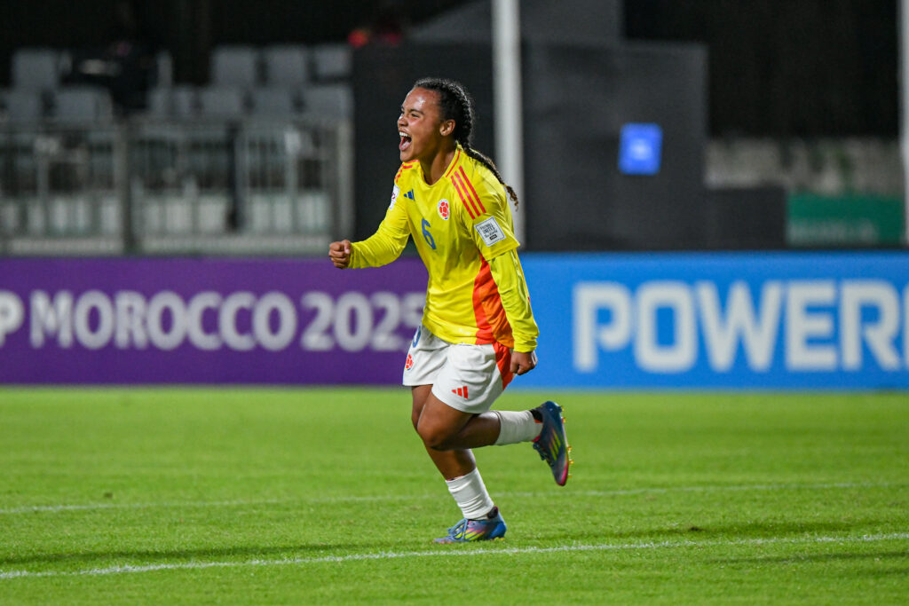 María Baldovino. Foto: Federación Colombiana de Futbol
