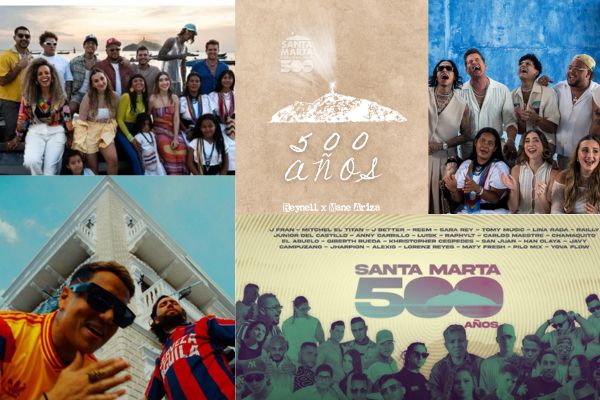 Foto: Archivo EL INFORMADOR / Collage con portadas y artistas que le han cantado a Santa Marta.