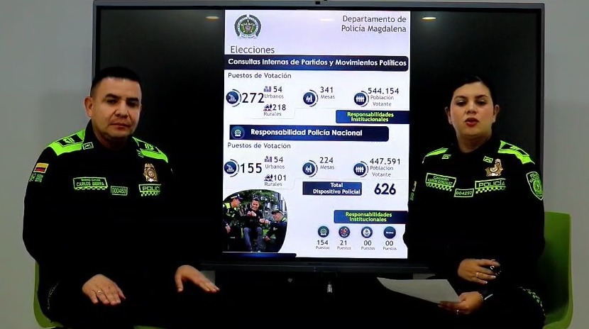 Foto: Departamento de Policía del Magdalena