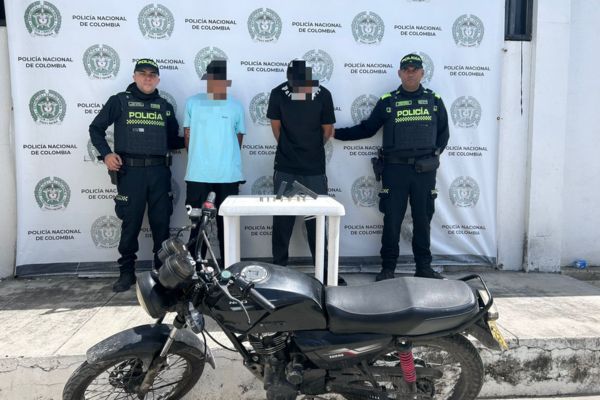 Foto cortesía Policía Nacional de Colombia. 