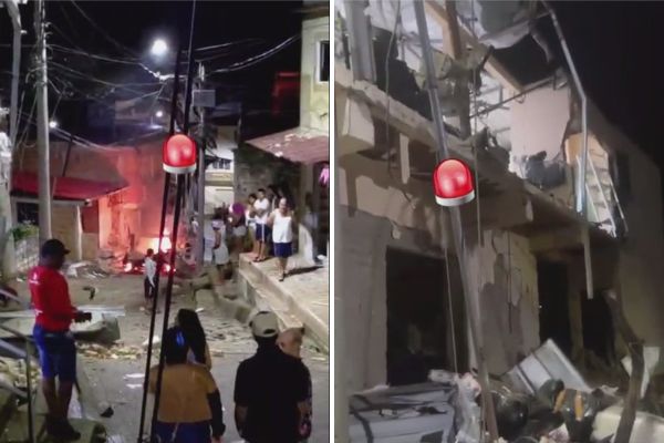 Foto tomada de videos de redes sociales. 
