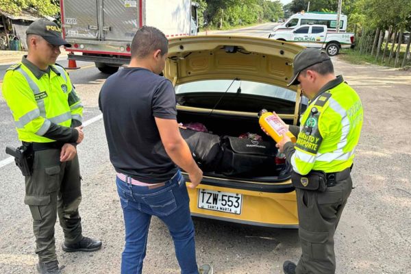 Foto cortesía Policía Nacional de Colombia.