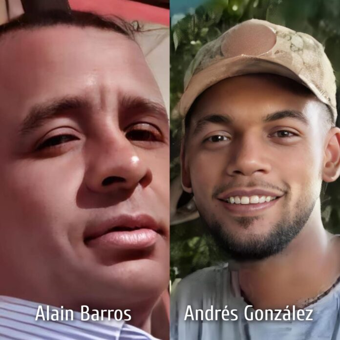 Hombres asesinados la noche de este miércoles en Hatonuevo. LaGuajiraHOY