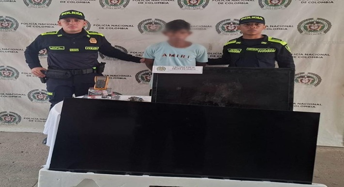 Foto cortesía Policía Nacional de Colombia. 