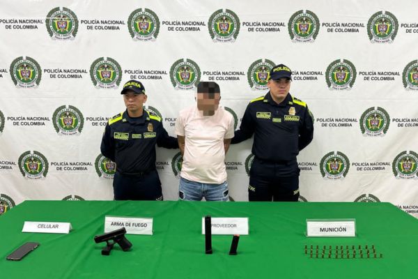 Foto cortesía Policía Nacional de Colombia. 