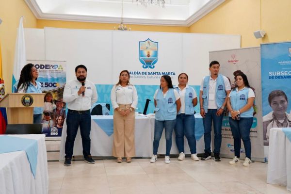 Foto cortesía Alcaldía de Santa Marta. 