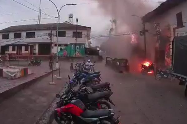 Foto tomada de captura de video de redes sociales. 