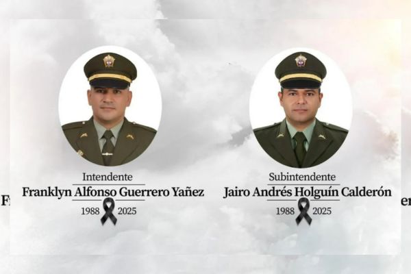 Foto cortesía Policía Nacional de Colombia. 