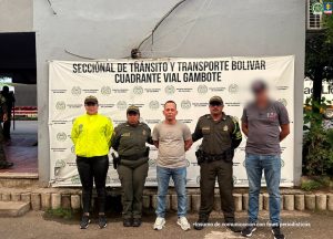 Foto cortesía Policía Nacional de Colombia. 